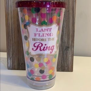 Bachelorette tumbler that lights up